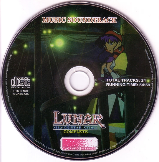 Lunar: Silver Star Story Complete Music Soundtrack (1999